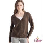 Pure Cashmere V-Neck Cardigan