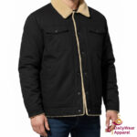 Men’s Thermal Fleece-Lined Winter Cargo Jacket